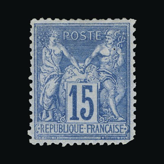 TOGO (FRENCH OCCUPATION) DAHOMEY USED IN TOGO 1914 25c ULTRAMARINE DEEP BLUE  USE